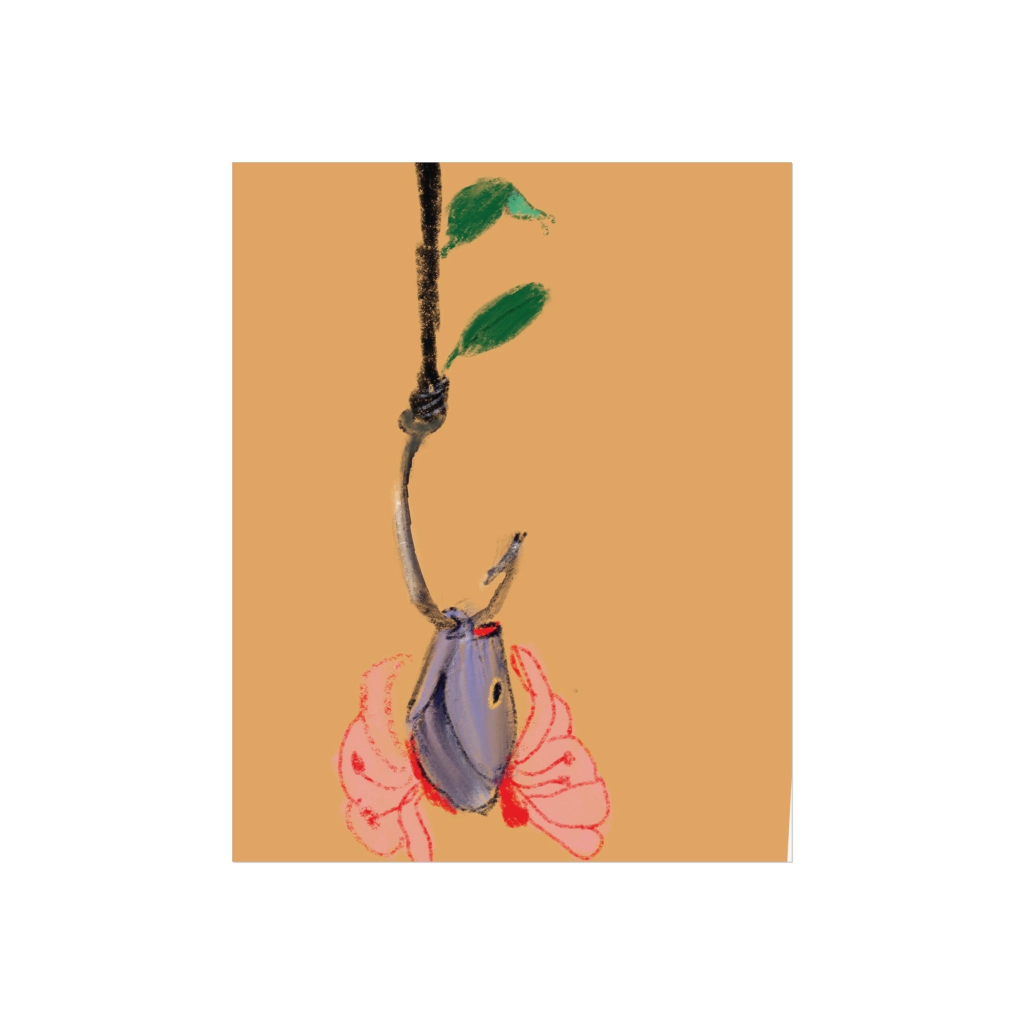 Hanging Botanical Bloom Poster | Fine Art Poster