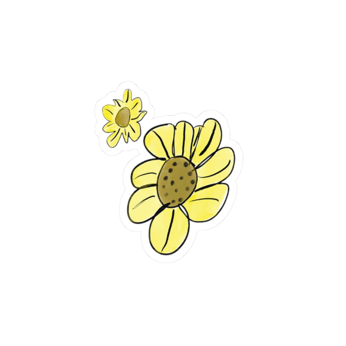 Sunflower Kis-Cut Stickers