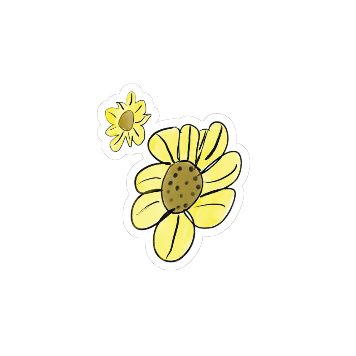 Sunflower Kis-Cut Stickers