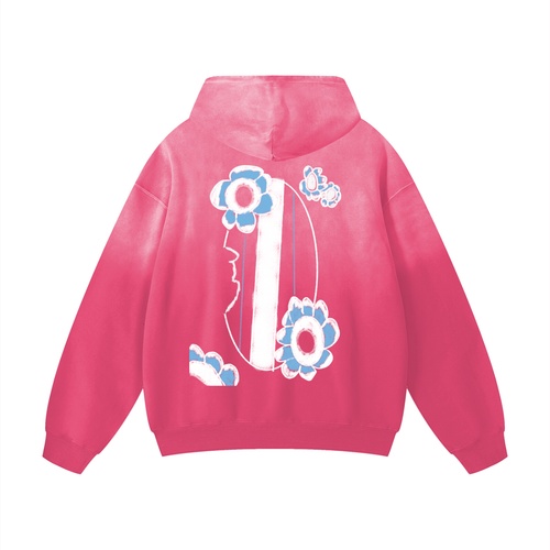 Beach Trash Heavyweight Sunfade Oversized Hoodie