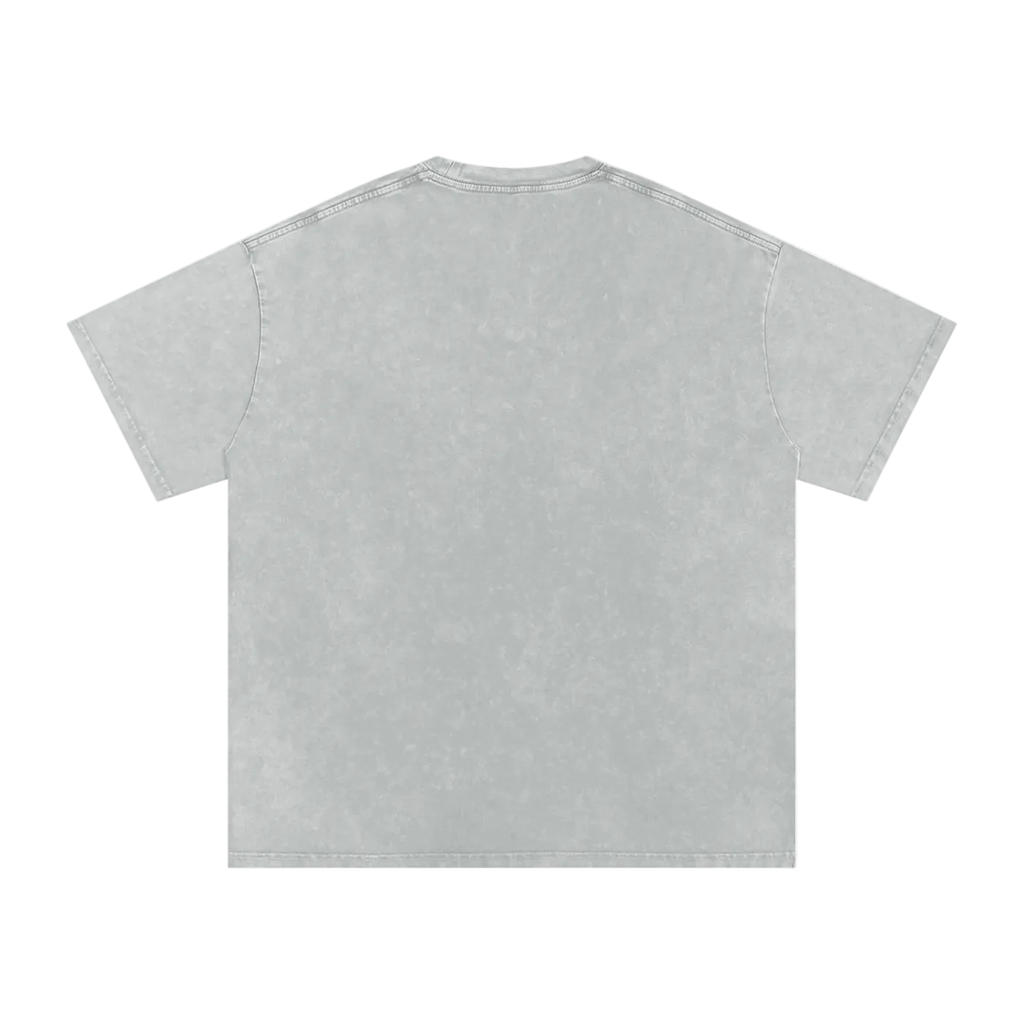 Gray t-shirt on a white background