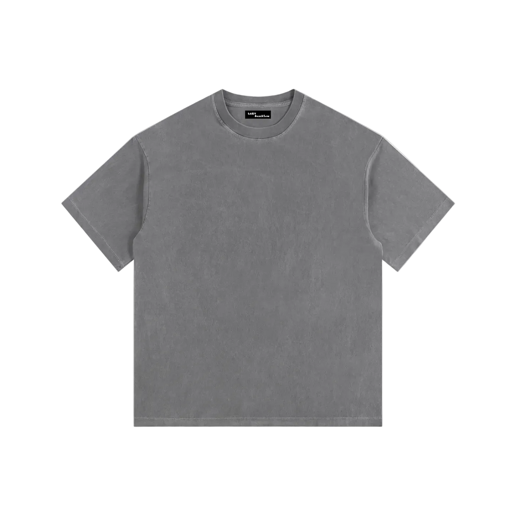 Gray t-shirt on a white background
