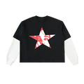 Star Girl layered long sleeve