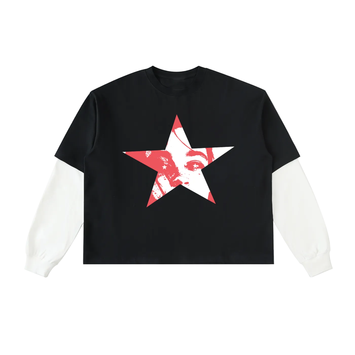 Star Girl layered long sleeve