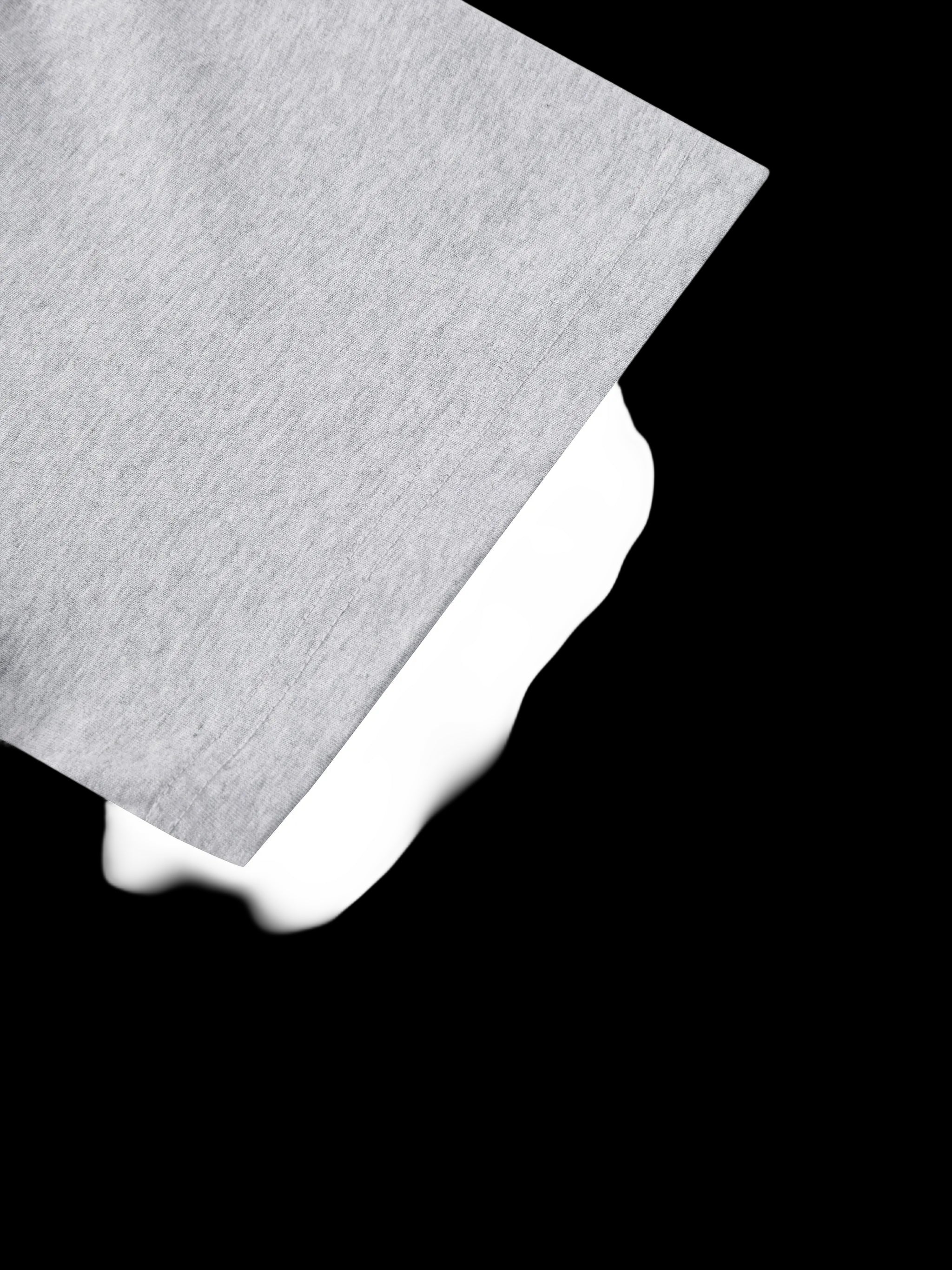 Gray fabric texture on a white background
