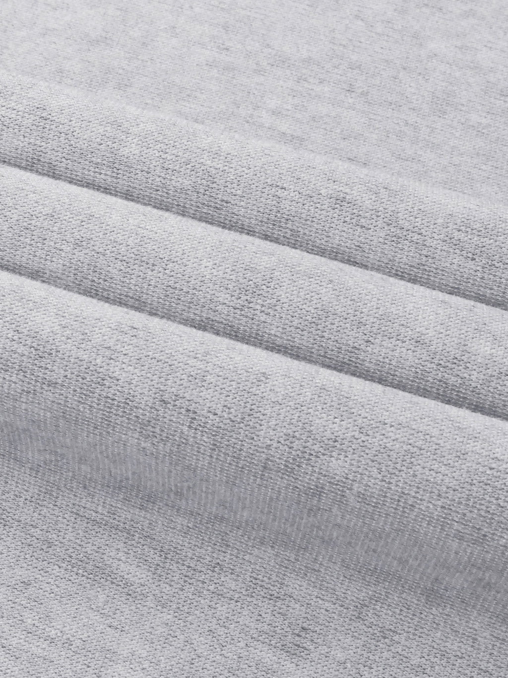 Close-up of gray fabric with folds